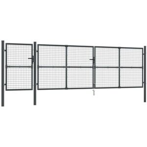 vidaXL Puutarhan teräsverkkokaide 500x175cm vidaXL Puutarhan teräsverkkokaide 500x175cm