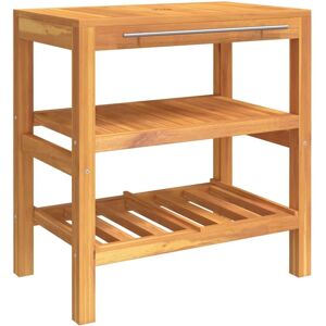 vidaXL Badeværelsesskab med 2 hylder - Badeværelsesskab vidaXL Badeværelsesskab med 2 hylder - Badeværelsesskab