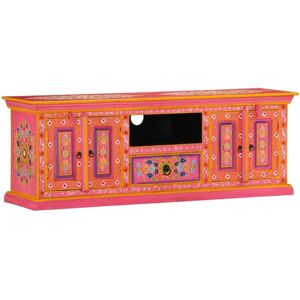vidaXL TV Cabinet Pink - Retro Style - 110x30x40 cm vidaXL TV Cabinet Pink - Retro Style - 110x30x40 cm