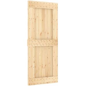 vidaXL NARVIK Solid Pine Wood Door - Space Saving Sliding Entrance vidaXL NARVIK Solid Pine Wood Door - Space Saving Sliding Entrance