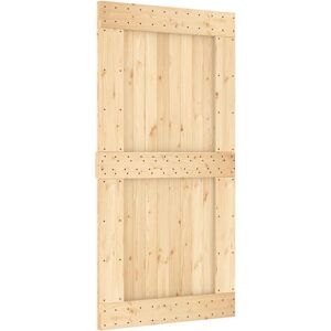 vidaXL NARVIK Pine Wood Door - 100x210 cm Interior/Exterior vidaXL NARVIK Pine Wood Door - 100x210 cm Interior/Exterior
