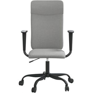 vidaXL Office Chair Light Grey Swivel - Office Chair vidaXL Office Chair Light Grey Swivel - Office Chair