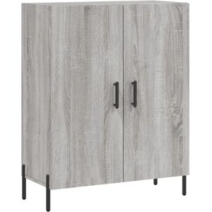 vidaXL Grey Sonoma Sideboard - Engineered Wood Storage Cabinet vidaXL Grey Sonoma Sideboard - Engineered Wood Storage Cabinet