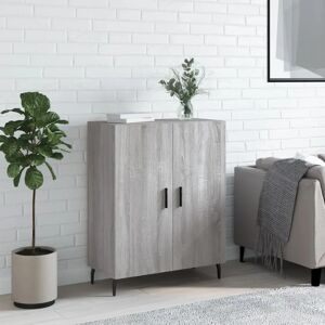 vidaXL Grey Sonoma Sideboard - Storage & Side Cabinet - Modern Design vidaXL Grey Sonoma Sideboard - Storage & Side Cabinet - Modern Design