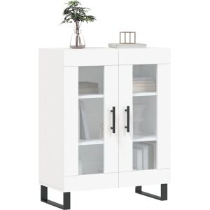 vidaXL White 69.5x34x90 cm Engineered Wood Sideboard - Sideboard vidaXL White 69.5x34x90 cm Engineered Wood Sideboard - Sideboard