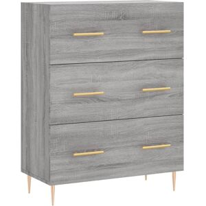 vidaXL Sideboard Grau Sonoma - Wohnzimmer Aufbewahrung vidaXL Sideboard Grau Sonoma - Wohnzimmer Aufbewahrung
