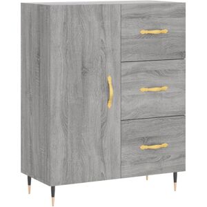 vidaXL 827898 Graues Sonoma Sideboard - Wohnzimmer Aufbewahrung vidaXL 827898 Graues Sonoma Sideboard - Wohnzimmer Aufbewahrung
