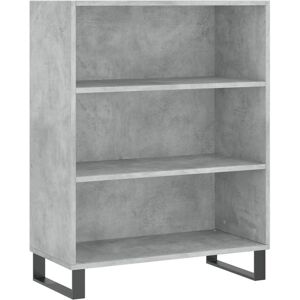 vidaXL Shelf Cabinet Concrete Grey - Durable Modern Storage vidaXL Shelf Cabinet Concrete Grey - Durable Modern Storage