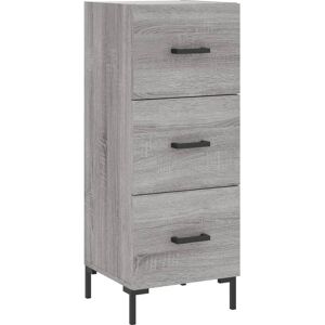 vidaXL 828610 Grau Sonoma Holz Sideboard - Wohnzimmer Möbel vidaXL 828610 Grau Sonoma Holz Sideboard - Wohnzimmer Möbel
