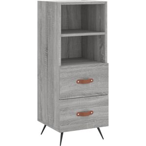 vidaXL Graues Sonoma Sideboard - Wohnzimmer Aufbewahrungsmöbel vidaXL Graues Sonoma Sideboard - Wohnzimmer Aufbewahrungsmöbel