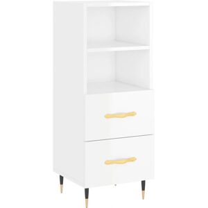 vidaXL 828646 Hochglanz Weiß Holz Sideboard - Sideboard vidaXL 828646 Hochglanz Weiß Holz Sideboard - Sideboard