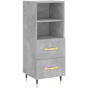 vidaXL 828648 Moderner Beton Grau Sideboard - Sideboard vidaXL 828648 Moderner Beton Grau Sideboard - Sideboard