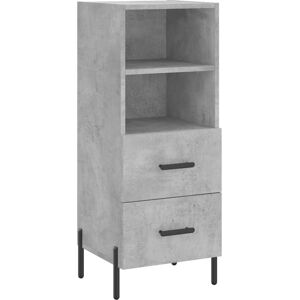 vidaXL Betonggraues Sideboard - Wohnzimmermöbel vidaXL Betonggraues Sideboard - Wohnzimmermöbel
