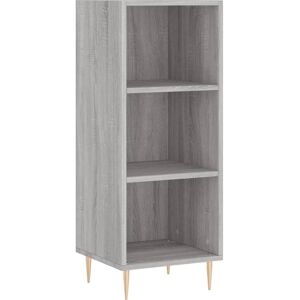 Aparador Grey Sonoma de vidaXL - Mueble de almacenamiento para sala Aparador Grey Sonoma de vidaXL - Mueble de almacenamiento para sala