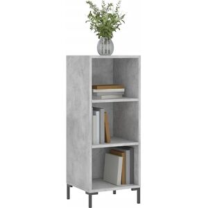 vidaXL Highboard Concrete Grey 34.5x32.5x90 cm - Sideboard vidaXL Highboard Concrete Grey 34.5x32.5x90 cm - Sideboard