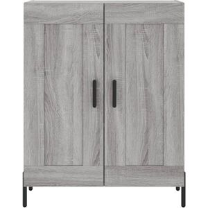 vidaXL Sideboard Grey Sonoma - Sideboard, 69.5x34x90 cm, Wood-based material vidaXL Sideboard Grey Sonoma - Sideboard, 69.5x34x90 cm, Wood-based material