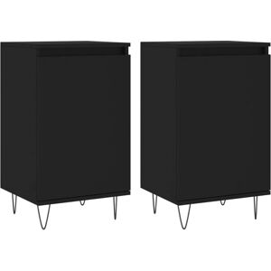 vidaXL 831055 Schwarzer Sideboard - Sideboard/Bufet für Wohnzimmer vidaXL 831055 Schwarzer Sideboard - Sideboard/Bufet für Wohnzimmer