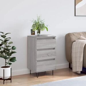 vidaXL Grey Sonoma Sideboard - Storage & Modern Design vidaXL Grey Sonoma Sideboard - Storage & Modern Design