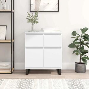 vidaXL White Wooden Sideboard - Storage & Display - Sideboard vidaXL White Wooden Sideboard - Storage & Display - Sideboard