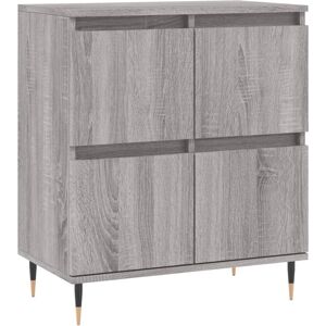 vidaXL 831210 Graues Sonoma Sideboard - Wohnzimmer Aufbewahrung vidaXL 831210 Graues Sonoma Sideboard - Wohnzimmer Aufbewahrung