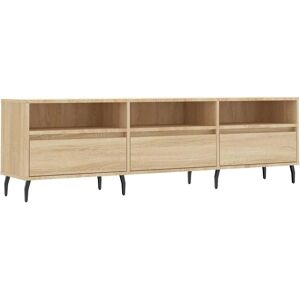 vidaXL Sonoma Oak TV Cabinet - Media Storage Furniture vidaXL Sonoma Oak TV Cabinet - Media Storage Furniture