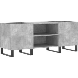 vidaXL Concrete Grey Record Cabinet - Record Storage Cabinet vidaXL Concrete Grey Record Cabinet - Record Storage Cabinet