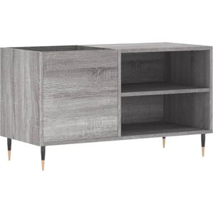 vidaXL Grey Sonoma Record Cabinet - Record Storage - Vinyl Rack vidaXL Grey Sonoma Record Cabinet - Record Storage - Vinyl Rack