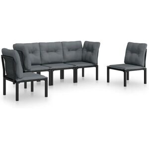 vidaXL 3187736 Outdoor Furniture Set - Schwarz vidaXL 3187736 Outdoor Furniture Set - Schwarz