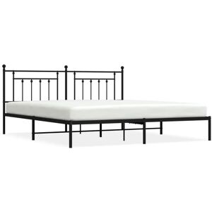vidaXL metallramme med hodegjerde - Sengramme vidaXL metallramme med hodegjerde - Sengramme