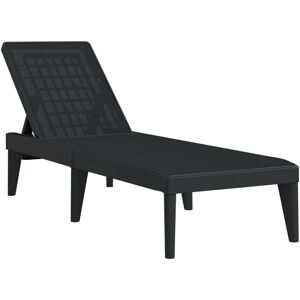 vidaXL Outdoor Chair - Polypropylene Anthrazit vidaXL Outdoor Chair - Polypropylene Anthrazit