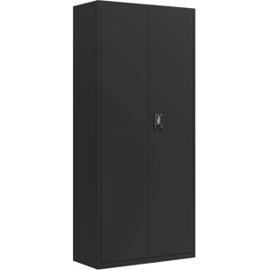vidaXL Steel Office Cabinet Lockable 90x40x200cm vidaXL Steel Office Cabinet Lockable 90x40x200cm