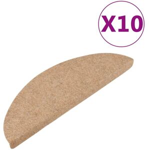 vidaXL Beige Self-adhesive Stair Mats - Protect & Decorate vidaXL Beige Self-adhesive Stair Mats - Protect & Decorate
