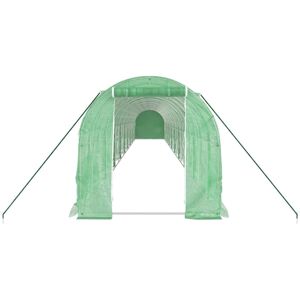 vidaXL kasvihuone teräsrungolla 18x2x2 m - Kasvihuone vidaXL kasvihuone teräsrungolla 18x2x2 m - Kasvihuone