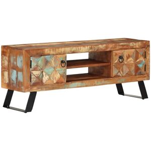 Maisonchic - Mueble de TV de Madera Reciclada 112x30x45 cm Maisonchic - Mueble de TV de Madera Reciclada 112x30x45 cm