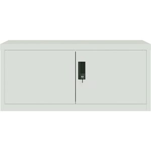 vidaXL 3244 Light Grey Steel File Cabinet - File Cabinet vidaXL 3244 Light Grey Steel File Cabinet - File Cabinet