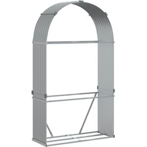 vidaXL Log Holder Firewood Rack - Firewood Storage - Steel vidaXL Log Holder Firewood Rack - Firewood Storage - Steel