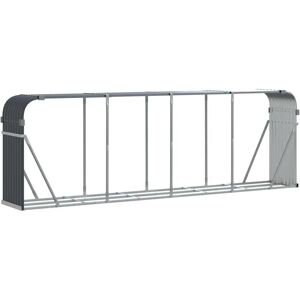 vidaXL Log Holder Firewood Rack Log Wood Storage - Log Holder - Steel - Anthracite vidaXL Log Holder Firewood Rack Log Wood Storage - Log Holder - Steel - Anthracite