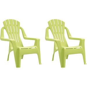vidaXL 364740 Gartensessel Grün - Kindermöbel für Terrasse vidaXL 364740 Gartensessel Grün - Kindermöbel für Terrasse