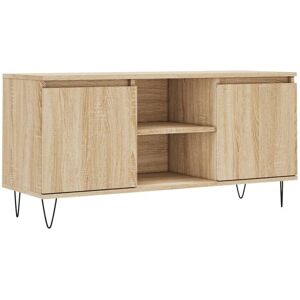 Maisonchic Sonoma TV Cabinet with Iron Legs - Storage Maisonchic Sonoma TV Cabinet with Iron Legs - Storage