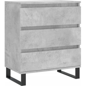 vidaXL Sideboard Concrete Grey 60x35x70 cm Engineered Wood - Storage Cabinet vidaXL Sideboard Concrete Grey 60x35x70 cm Engineered Wood - Storage Cabinet