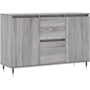 Buffet gris Sonoma vidaXL - Armoire de rangement pour salon - Publicité Buffet gris Sonoma vidaXL - Armoire de rangement pour salon - Publicité
