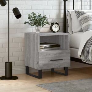 MAISON CHIC Model - Gray Sonoma Nightstand - Nightstand MAISON CHIC Model - Gray Sonoma Nightstand - Nightstand