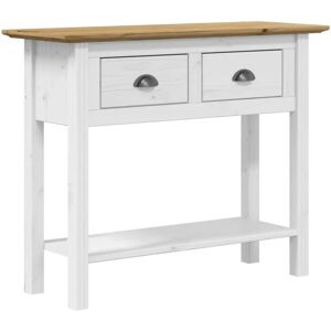 vidaXL BODO Brown Console Table - 90x34.5x73 cm - Console Table vidaXL BODO Brown Console Table - 90x34.5x73 cm - Console Table