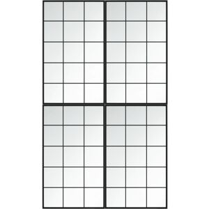 miroir mural vidaXL 4 pcs noir 100x60 cm - Décoration murale miroir mural vidaXL 4 pcs noir 100x60 cm - Décoration murale