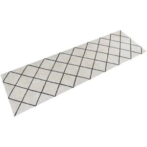 vidaXL Grey Velvet Square Kitchen Rug 60x180cm - Kitchen Rug vidaXL Grey Velvet Square Kitchen Rug 60x180cm - Kitchen Rug