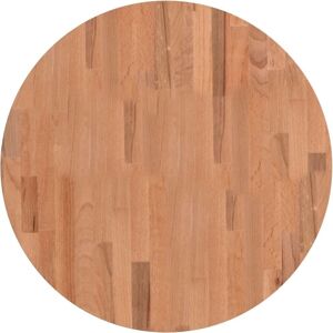 vidaXL Wooden Table Top - 60cm Round Beech, Durable & Easy to Clean vidaXL Wooden Table Top - 60cm Round Beech, Durable & Easy to Clean