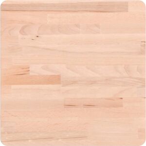vidaXL 355948 Lichtbruin Vierkante Houten Tafelblad - Tafel vidaXL 355948 Lichtbruin Vierkante Houten Tafelblad - Tafel