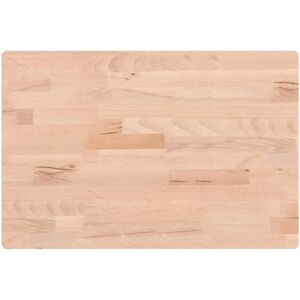 VidaXL Natural Solid Beech Bathroom Vanity Top 60x40x1.5 cm VidaXL Natural Solid Beech Bathroom Vanity Top 60x40x1.5 cm