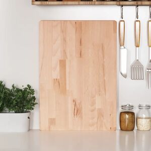 vidaXL Beech Wood Cutting Board - 50x35x4 cm Kitchen Tool vidaXL Beech Wood Cutting Board - 50x35x4 cm Kitchen Tool