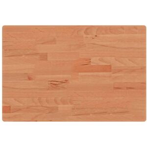 vidaXL Brown Bathroom Countertop 60x40x2.5 cm Solid Wood Beech - Bathroom Countertop vidaXL Brown Bathroom Countertop 60x40x2.5 cm Solid Wood Beech - Bathroom Countertop